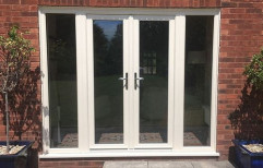 Openable Clear Glass UPVC French Doors