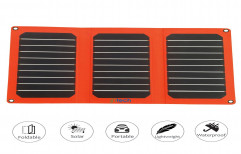 Orange Ifitech 16 W USB Port Solar Charger Foldable Solar Panel