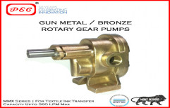 PEC Gun Metal Rotary Gear Pump, Max Flow Rate: 2000 LPM
