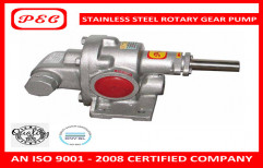 PEC Stainless Steel Gear Pump, Max Flow Rate: 2000 LPM