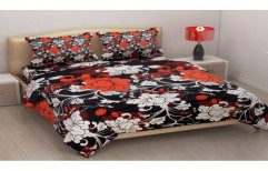 Red pol Designer 3D Bed Sheets