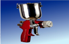 Stainless Steel Red King Fisher Air Assisted Spray Gun, Air Pressure: 50-100 psi, Nozzle Size: 1.4 mm