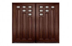 Stylish Front Wooden Door