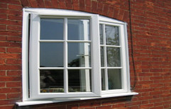 UPVC Horizontal Apple Grid Casement Windows