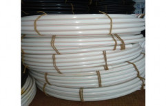 white 0.5-3 Inch Agricultural HDPE Pipe, Length of Pipe: 61 meter