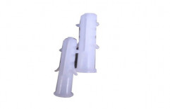White 35mm Plastic Wall Plug