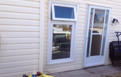 White UPVC Combination Window, Application: Houses, Offices