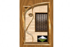 Wood Exterior And Interior Digital Lamination Doors