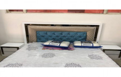 Wood Tri Coloured Double Bed