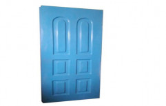 6 Feet Sky Blue Hinged Exterior FRP Flush Doors