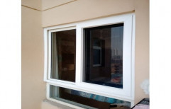 Absolute White UPVC Glass Window, For Home,Office etc, Glass Thickness: 5 To 20mm