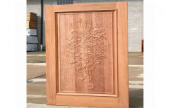Carved Wooden Front Door
