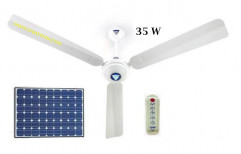 DC Solar Ceiling Fan, Voltage: 220-240 V