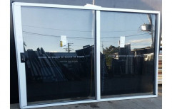 Glass and Aluminum Glass Window, Size/Dimension: 56x72 Inch