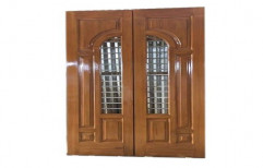 Laminated Teak Wood Double Door