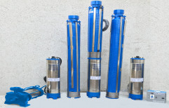 Multi Stage Pump 1 - 3 HP V4 Borewell Submersible Pumps, For Water Transfer