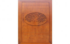Pine Tree Wooden Door