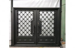 Powder Coated Stainless Steel Double Door