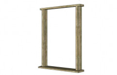 Rectangular Wooden Door Frame