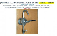 Rotary Hand Barrel Pump