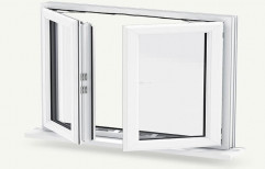 Shree Balaji White UPVC Casement Window, Size/Dimension: 4 Inch