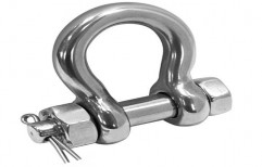 Silver Iron Stainless Steel Bow Shackle