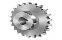 Silver Mild Steel Industrial Chain Sprocket, for Automobile Industry