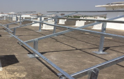 Silver Strut Channel Solar Panel Mounting Structure, Size: 41x41x2mm, Thickness: 2-3mm