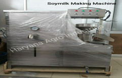 Stainless Steel 100 LPH Soya Milk Making Machine