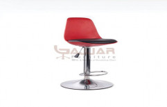 Stainless Steel Red Bar Chair