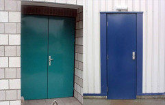 Stainless Steel Security Door, For Commercial, Thickness: 20-40 Mm