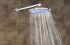 Steel Circular Bathroom Overhead Rain Shower