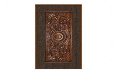 Teak Wood Carved Wooden Laminated Door, Size/Dimension: 6.5 X 3 Feet, Interior