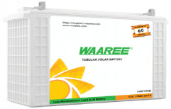 Waree 12 V Solar Battery, Capacity: 40 Ah - 200 Ah