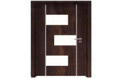 White, Brown Wooden Laminated Doors