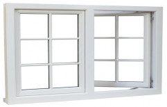 White Color Coated Aluminium Casement Window f or Home