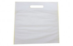 White Plain D Cut Non Woven Bag