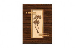 Wood Decorative Wooden Door, Thickness: 32 Mm