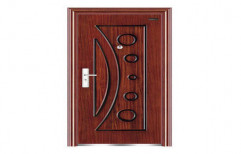 Wood Laminated Stylish Entrance Membrane Door, Door Thickness: 10-20 Mm