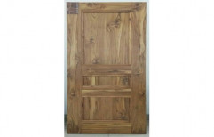 Woodtech 3 Panel Decorative Veneer Door, Thickness: 35mm, Size/Dimension: 8 Feet X 3 Feet