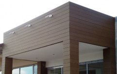 WPC Wall Cladding, Thickness: 21 mm
