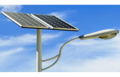 24 W Aluminum Alloy LED Solar Street Lamp, IP Rating: 66