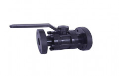 3pc. Flanged End HDPE Ball Valve, Size: 1 - 8 Inch, for Industrial