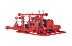 50- 60 Hz Automatic Electric Fire Fighting Pump, 6 Hp, Max Flow Rate: 3000 Lpm