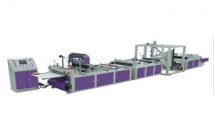 AAS Automation Fully Automatic Non Woven U Cut Bag Making Machine, Capacity: 100-120 (Pieces Per Hour)