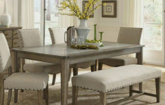 Applewood Wooden Modern Dining Table Set