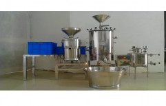 Automatic 50 LPH Soya Milk Making Machine