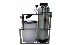 Automatic Stainless Steel 1000 LPH Engineering Commercial And Industrial Water Softeners, Vertical