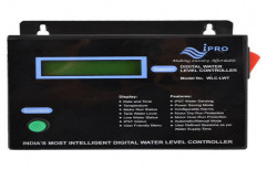 Black iPRO Timer Based Digital Water Level Controller For Corporation Water
