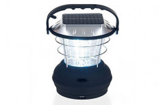 Black Rechargeable Solar LED Lantern, Charging Time: 8-10 hour